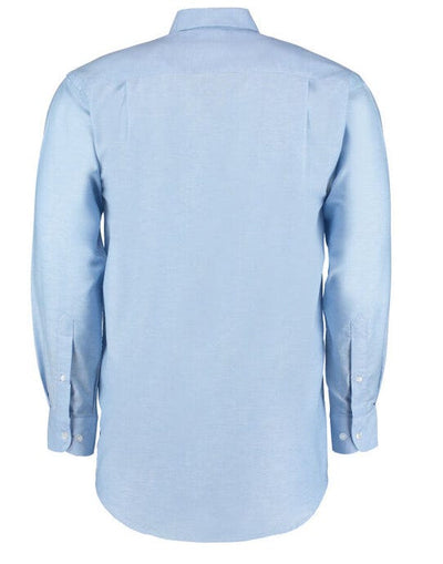 Kustom Kit KK351 Men LS Classic Workwear Shirt - Light Blue