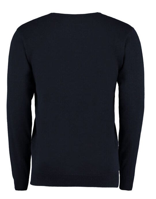 Kustom Kit KK352 Mens Arundel V Neck Sweater - Navy