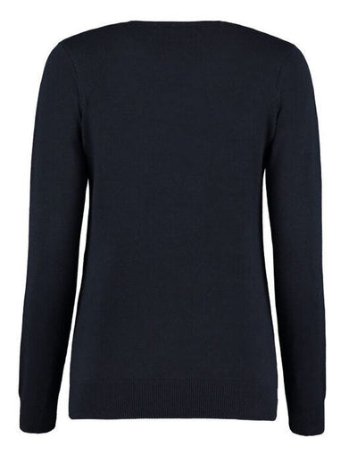 Kustom Kit KK353 Ladies Arundel V Neck Sweater - Navy