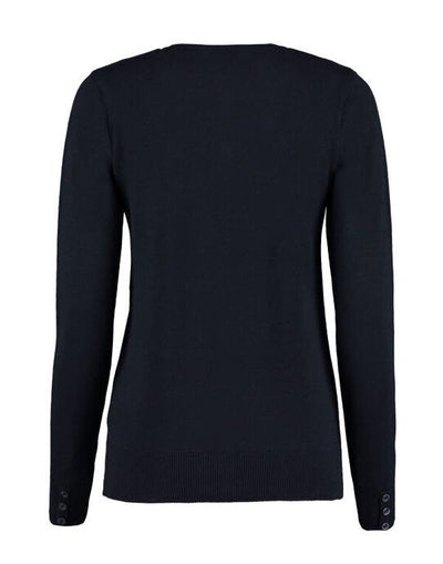 Kustom Kit KK355 Lady Arundel Crew Cardigan - Navy