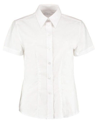 Kustom Kit KK360 Ladies SS Workwear Shirt - White