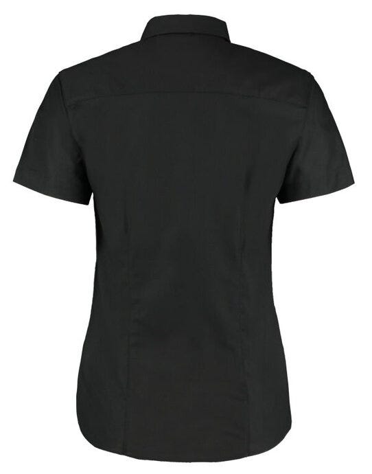 Kustom Kit KK360 Ladies SS Workwear Shirt - Black