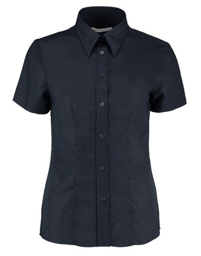 Kustom Kit KK360 Ladies SS Workwear Shirt - French Navy