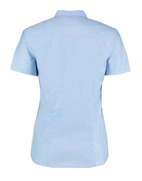 Kustom Kit KK360 Ladies SS Workwear Shirt - Light Blue