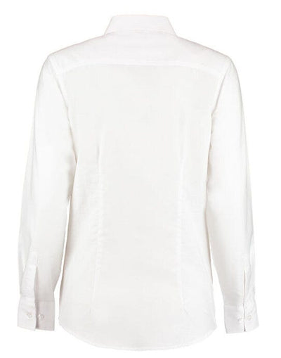 Kustom Kit KK361 Ladies LS Workwear Shirt - White