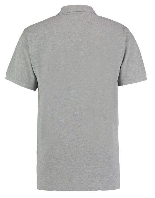 Kustom Kit KK400 Mens Workwear Superwash Polo - Heather Grey