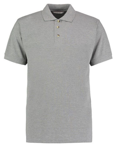 Kustom Kit KK400 Mens Workwear Superwash Polo - Heather Grey