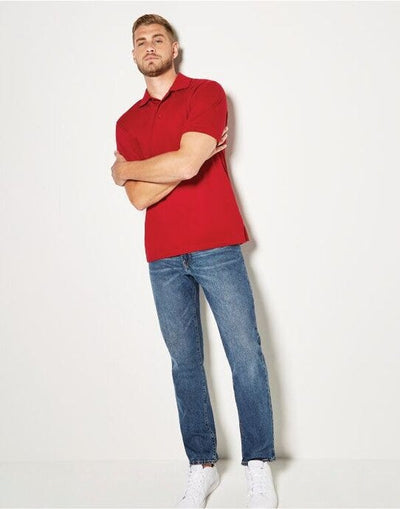 Kustom Kit KK403 Mens Klassic Superwash Polo - Red
