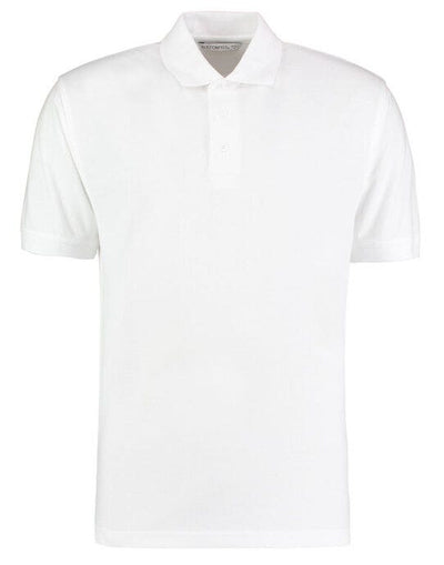 Kustom Kit KK403 Mens Klassic Superwash Polo - White