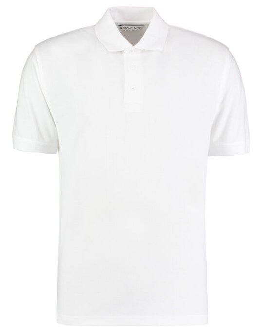Kustom Kit KK403 Mens Klassic Superwash Polo - White