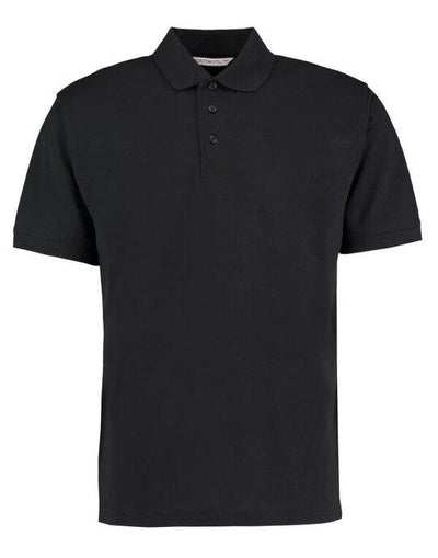 Kustom Kit KK403 Mens Klassic Superwash Polo - Black