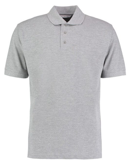 Kustom Kit KK403 Mens Klassic Superwash Polo - Heather Grey
