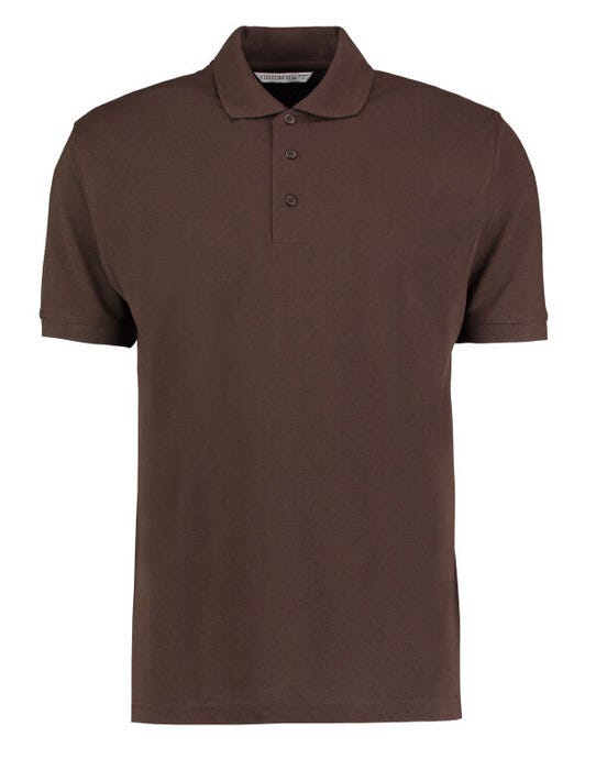 Kustom Kit KK403 Mens Klassic Superwash Polo - Chocolate