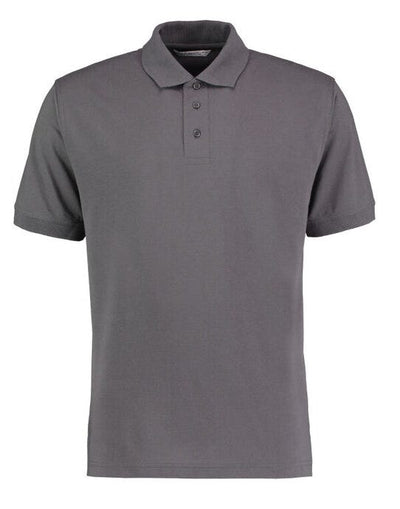 Kustom Kit KK403 Mens Klassic Superwash Polo - Charcoal