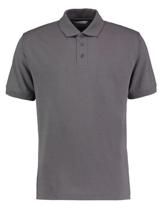 Kustom Kit KK403 Mens Klassic Superwash Polo - Charcoal