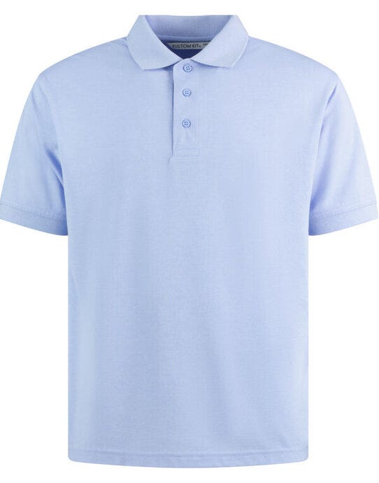Kustom Kit KK403 Mens Klassic Superwash Polo - Light Heather Blue