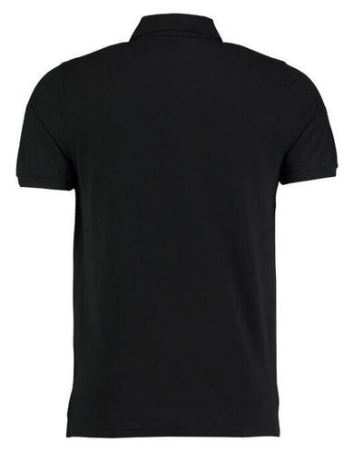 Kustom Kit KK408 Mens Heavy Superwash Polo - Black