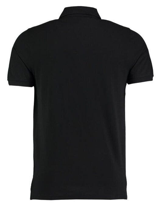Kustom Kit KK408 Mens Heavy Superwash Polo - Black