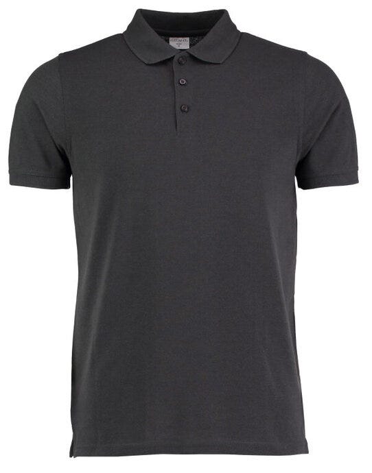 Kustom Kit KK408 Mens Heavy Superwash Polo - Graphite