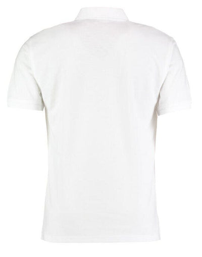 Kustom Kit KK413 Mens Slim Superwash Polo - White