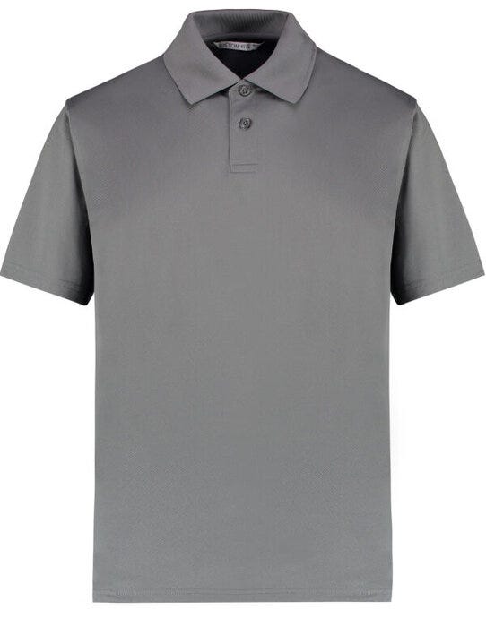 Kustom Kit KK444 Superwash 60 Pique Polo - Charcoal
