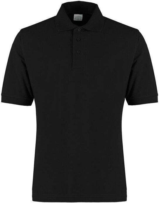 Kustom Kit KK460 Cotton Klassic Superwash Polo - Black