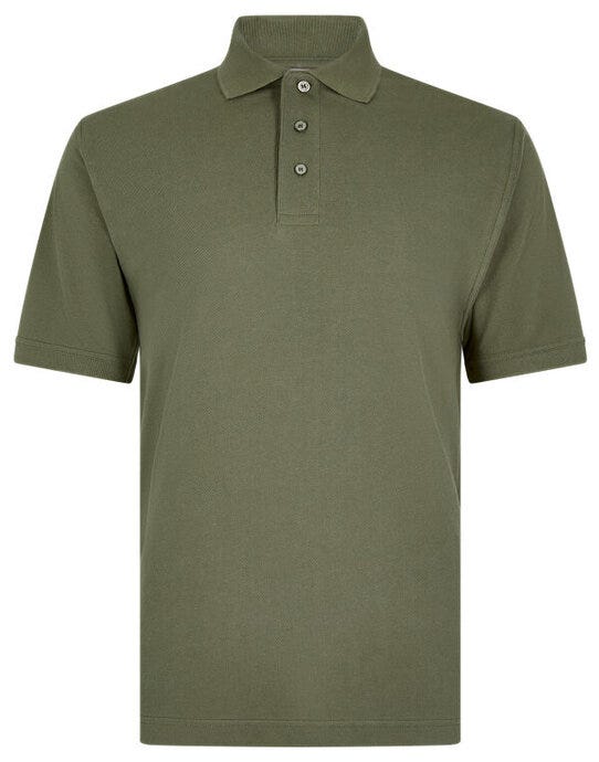 Kustom Kit KK460 Cotton Klassic Superwash Polo - Camo Green
