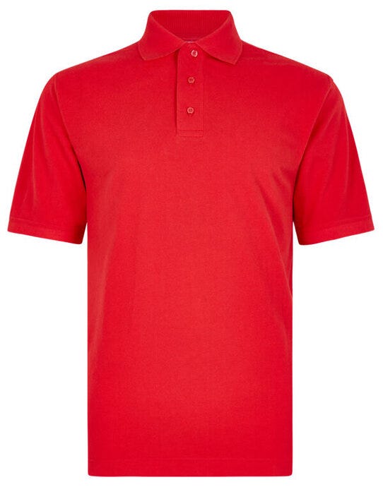 Kustom Kit KK460 Cotton Klassic Superwash Polo - Tomato Red