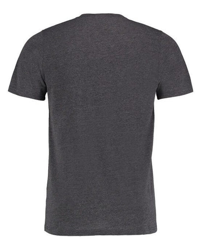 Kustom Kit KK504 Mens Fashion Superwash Tee - Dark Grey Marl