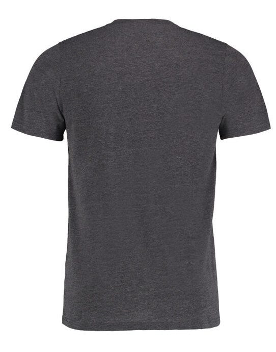 Kustom Kit KK504 Mens Fashion Superwash Tee - Dark Grey Marl