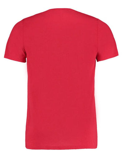 Kustom Kit KK504 Mens Fashion Superwash Tee - Red