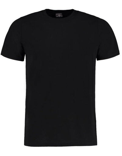 Kustom Kit KK504 Mens Fashion Superwash Tee - Black