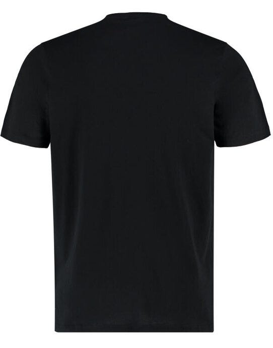 Kustom Kit KK507 Mens Fashion Fit Cotton Tee - Black