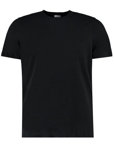 Kustom Kit KK507 Mens Fashion Fit Cotton Tee - Black
