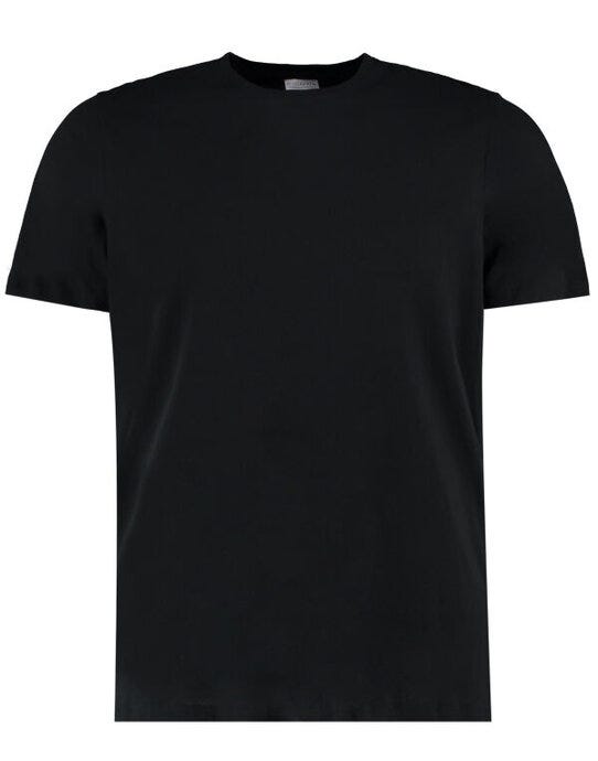 Kustom Kit KK507 Mens Fashion Fit Cotton Tee - Black