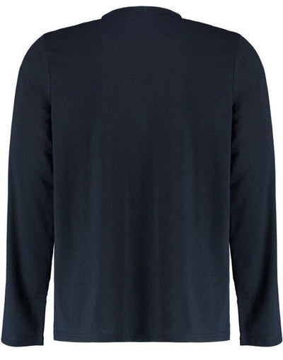 Kustom Kit KK510 Mens Fashion LS Superwash Tee - Navy