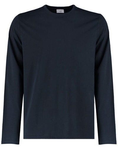 Kustom Kit KK510 Mens Fashion LS Superwash Tee - Navy