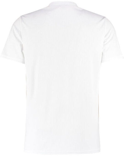Kustom Kit KK555 Mens Cooltex Micro Mesh Tee - White