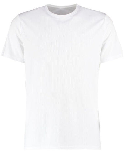 Kustom Kit KK555 Mens Cooltex Micro Mesh Tee - White