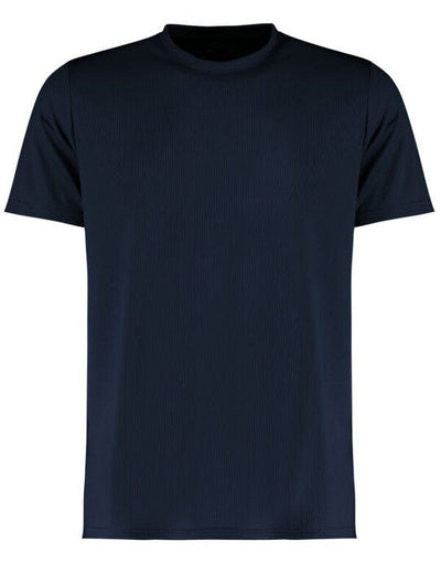 Kustom Kit KK555 Mens Cooltex Micro Mesh Tee - Navy