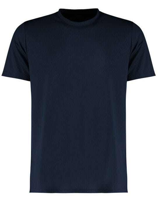 Kustom Kit KK555 Mens Cooltex Micro Mesh Tee - Navy