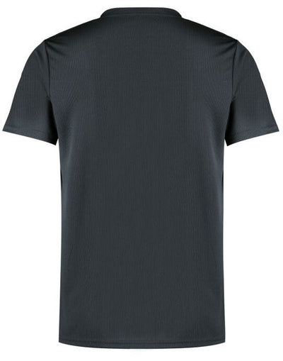 Kustom Kit KK555 Mens Cooltex Micro Mesh Tee - Graphite