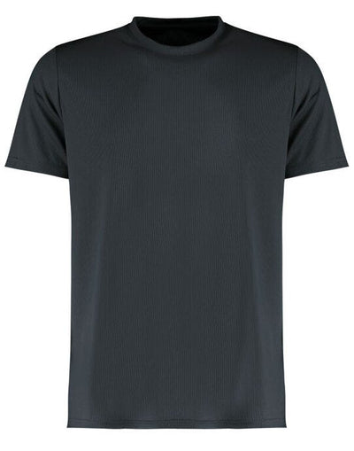 Kustom Kit KK555 Mens Cooltex Micro Mesh Tee - Graphite
