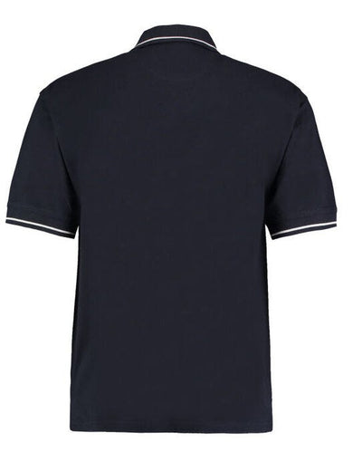 Kustom Kit KK606 Mens Classic St.Mellion Polo - Navy/White