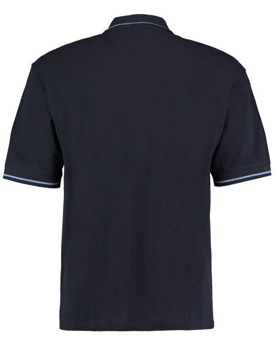 Kustom Kit KK606 Mens Classic St.Mellion Polo - Navy/Light Blue