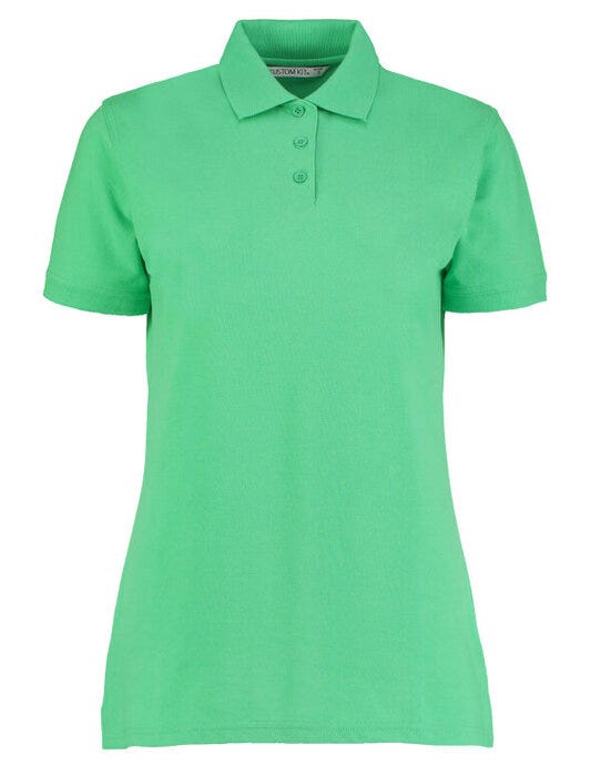 Kustom Kit KK703 Ladies Klassic Superwash Polo - Apple Green