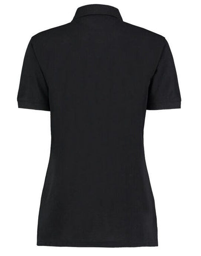 Kustom Kit KK703 Ladies Klassic Superwash Polo - Black