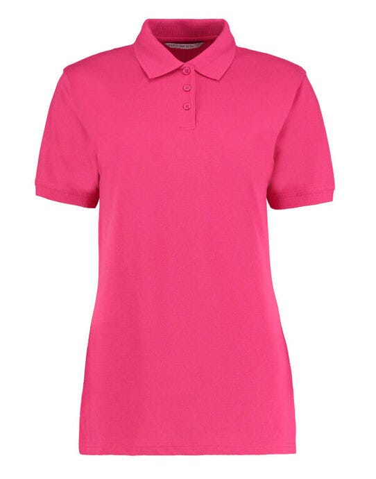 Kustom Kit KK703 Ladies Klassic Superwash Polo - Raspberry