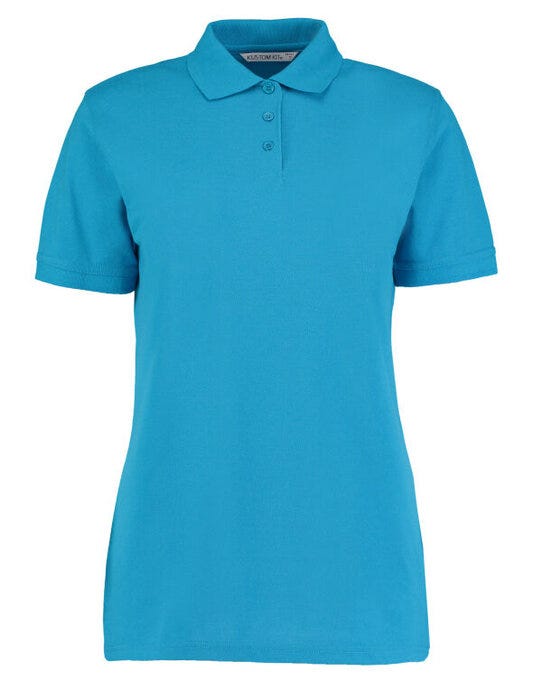 Kustom Kit KK703 Ladies Klassic Superwash Polo - Turquoise