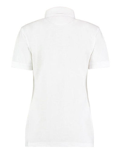 Kustom Kit KK703 Ladies Klassic Superwash Polo - White